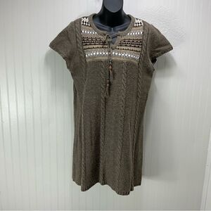 RUFF HEWN wool blend sweater dress